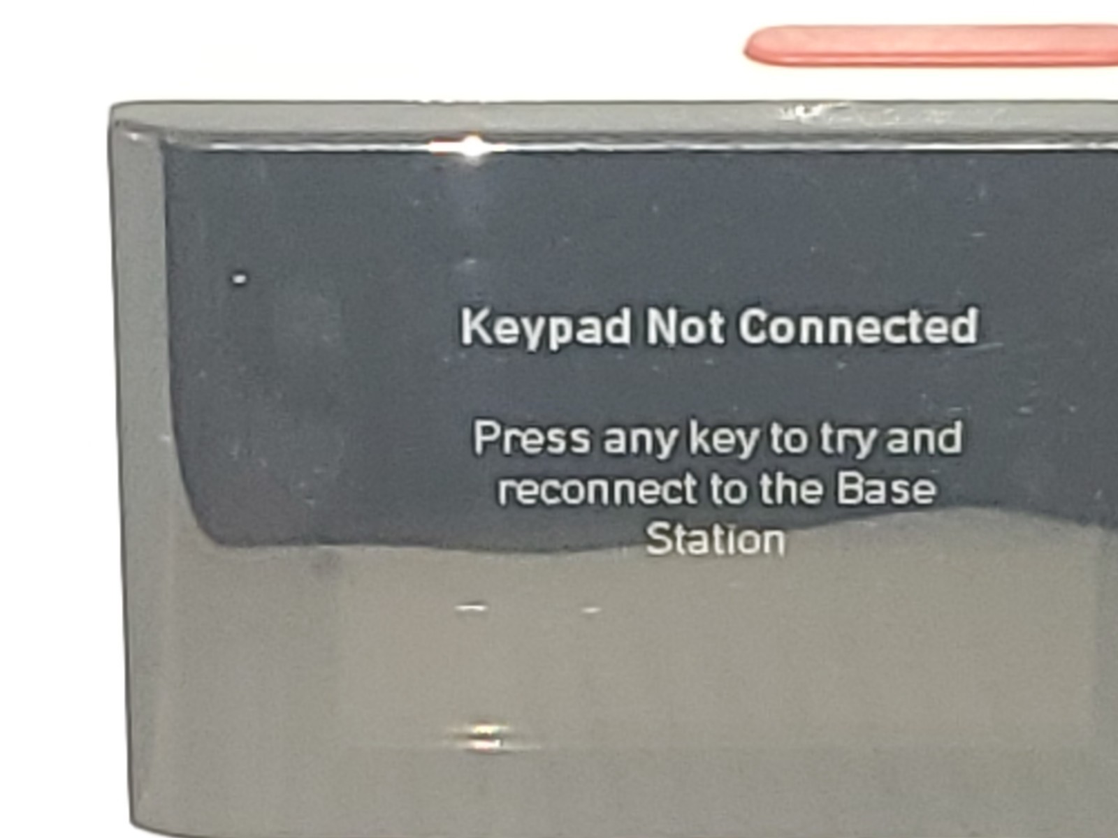 SimpliSafe SSKP3 Keypad White Wireless Touch-to-Wake Home Security GEN 3 – Used