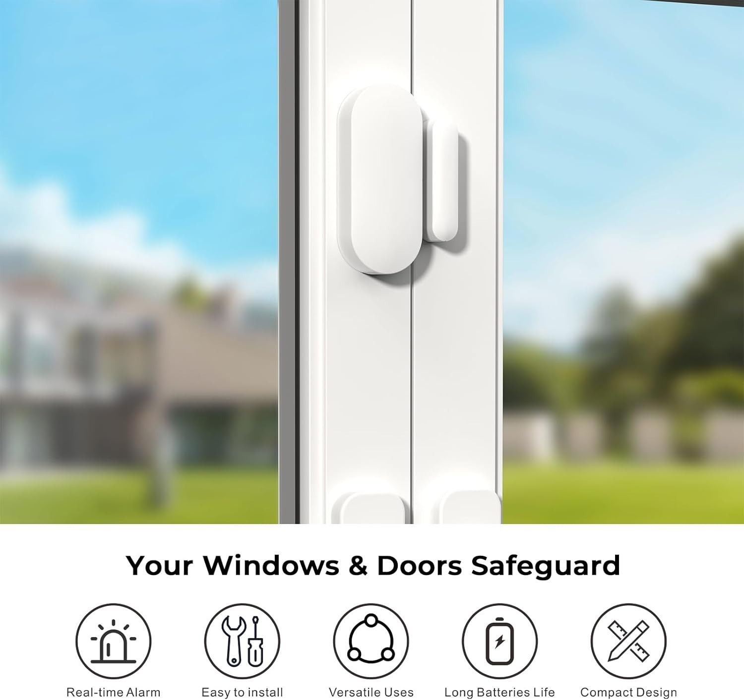Expandable Security Alarm System: Connect Up to 100 Sensors for Total Safety