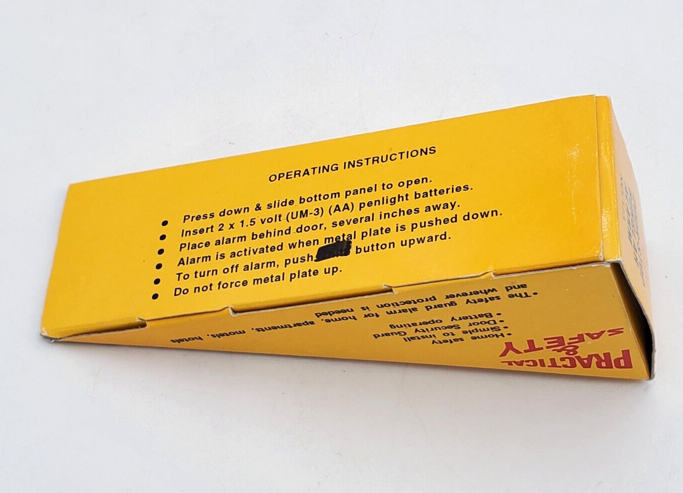 Police Siren Battery Operated Door Stop Bugler Alarm Sire NO.113 New