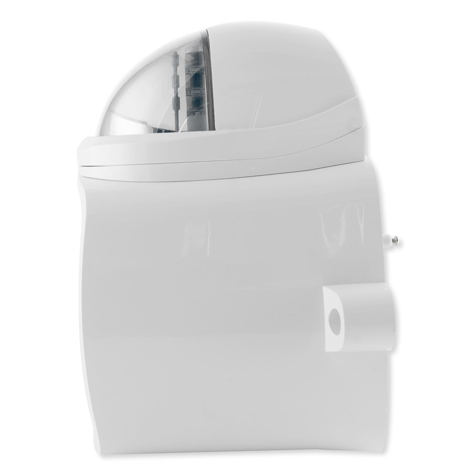 SH-816S-SQ/C Enforcer Siren/Strobe with Audio Input, Clear