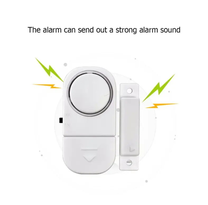 WIRELESS Home Window Door Burglar Security ALARM System Magnetic Sensor Lot