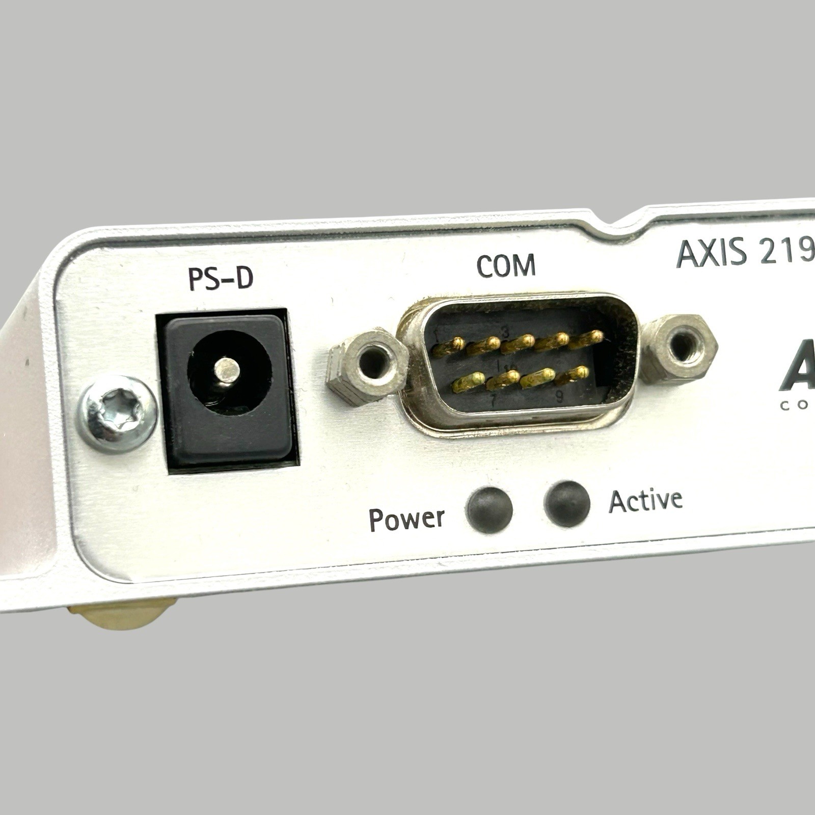Axis 2191 Audio Module w/ Power Cord Used Good Condition Ships Quickly