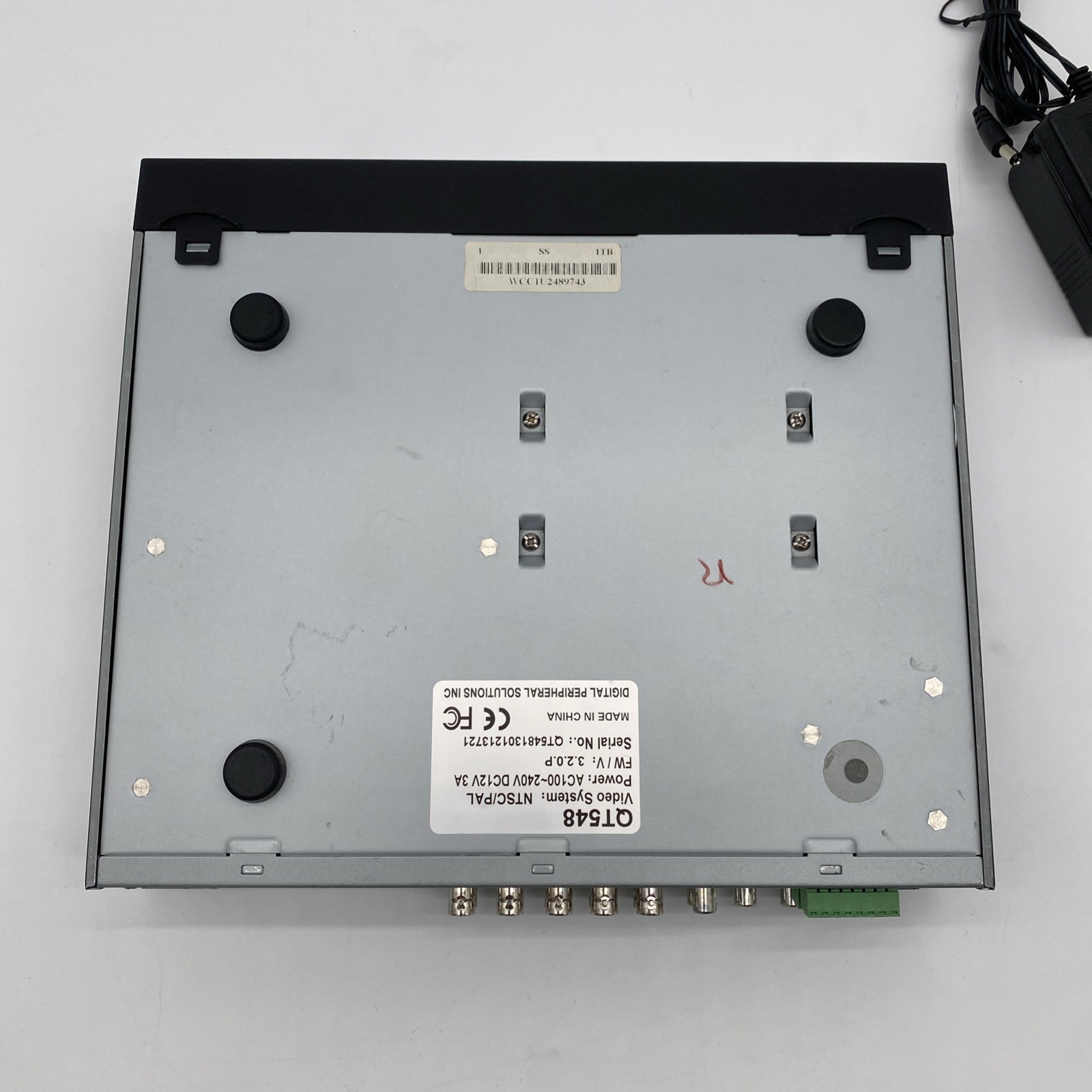 Q-See QT548-641 BNC Security Recorder DVR 1TB Hard Drive