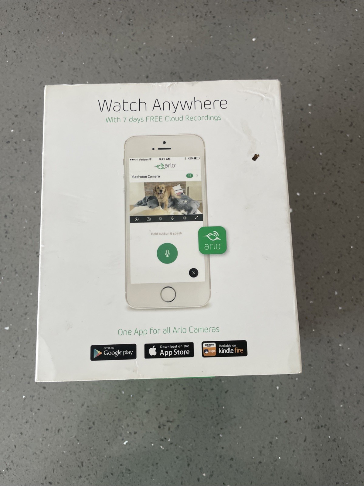 Arlo Q VMC3040 Wired 1080p HD Security Camera Night Vision Alexa Netgear -SEALED