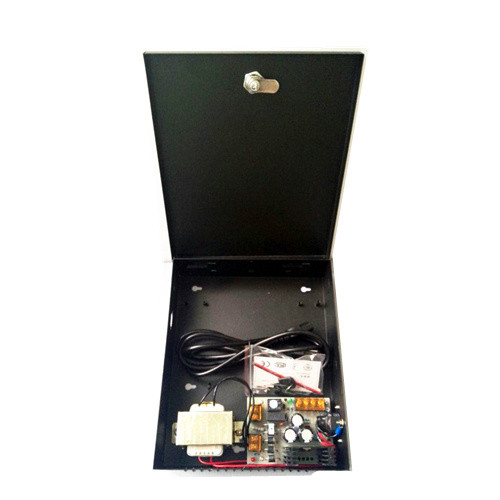 2-Door Control Kit with Reader/Power Unit/Key Fob/280kg Magnetic Locks/Switch/US