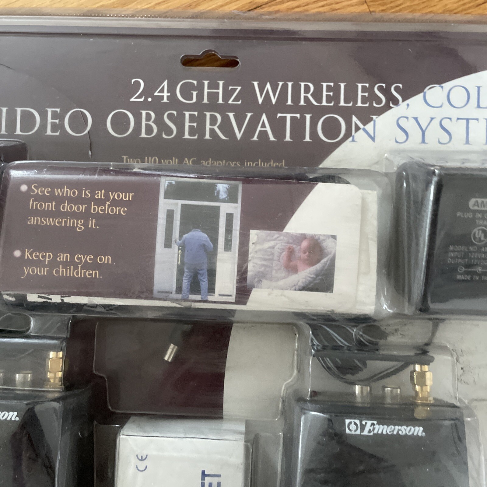 EMERSON EVO6200 2.4 GHZ WIRELESS VIDEO OBSERVATION SYSTEM NEW Old Stock