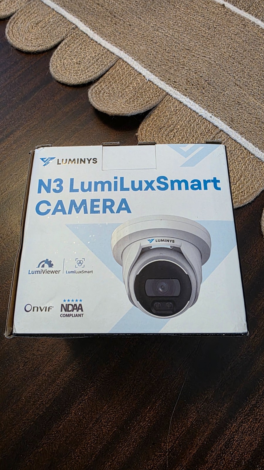 Luminys N3T-4LA2 4MP Network LumiLuxSmart Turret Camera (2.8mm)