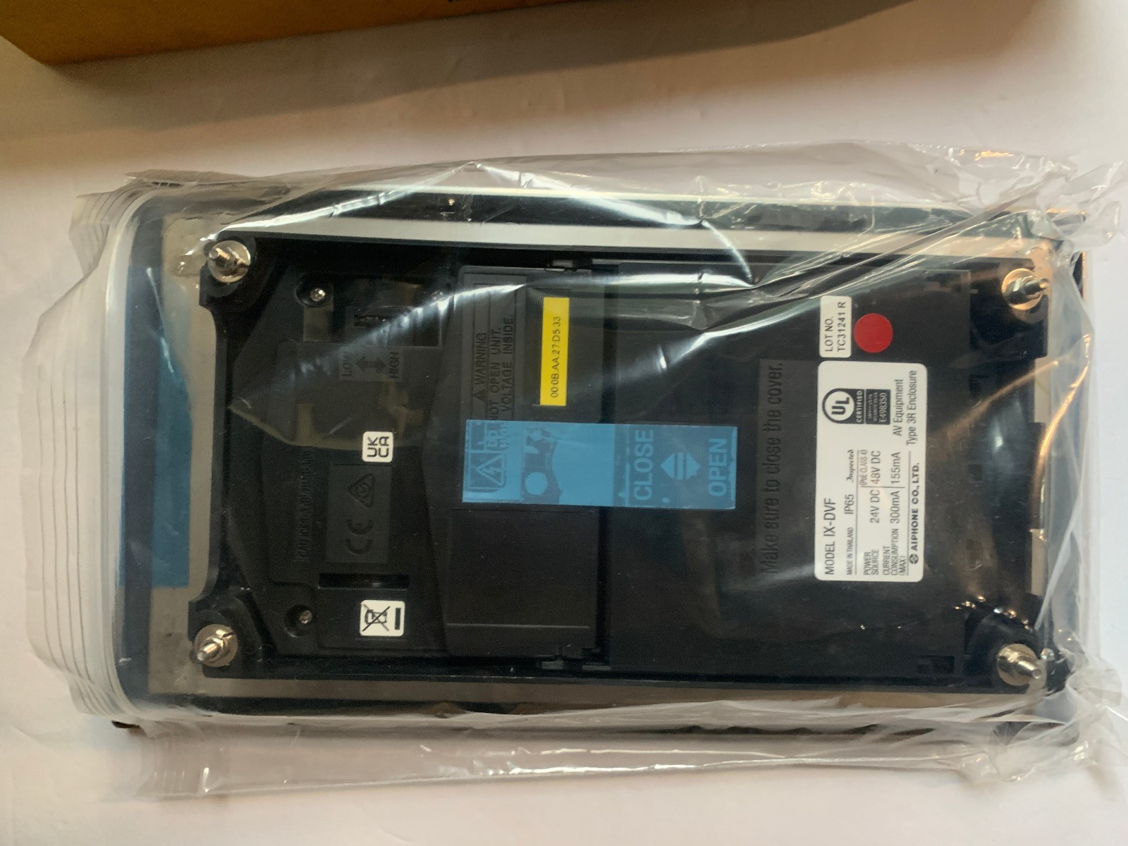 Aiphone IX-DVF Flush Mounted IP Video Door Station Audio/Video Intercom System-