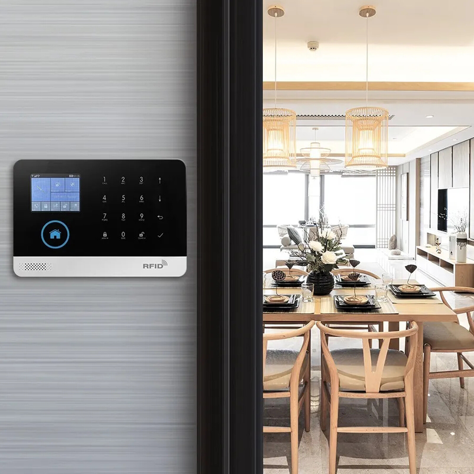 Wireless Smart House App Control Alarm System for Home Burglar Security Alarm