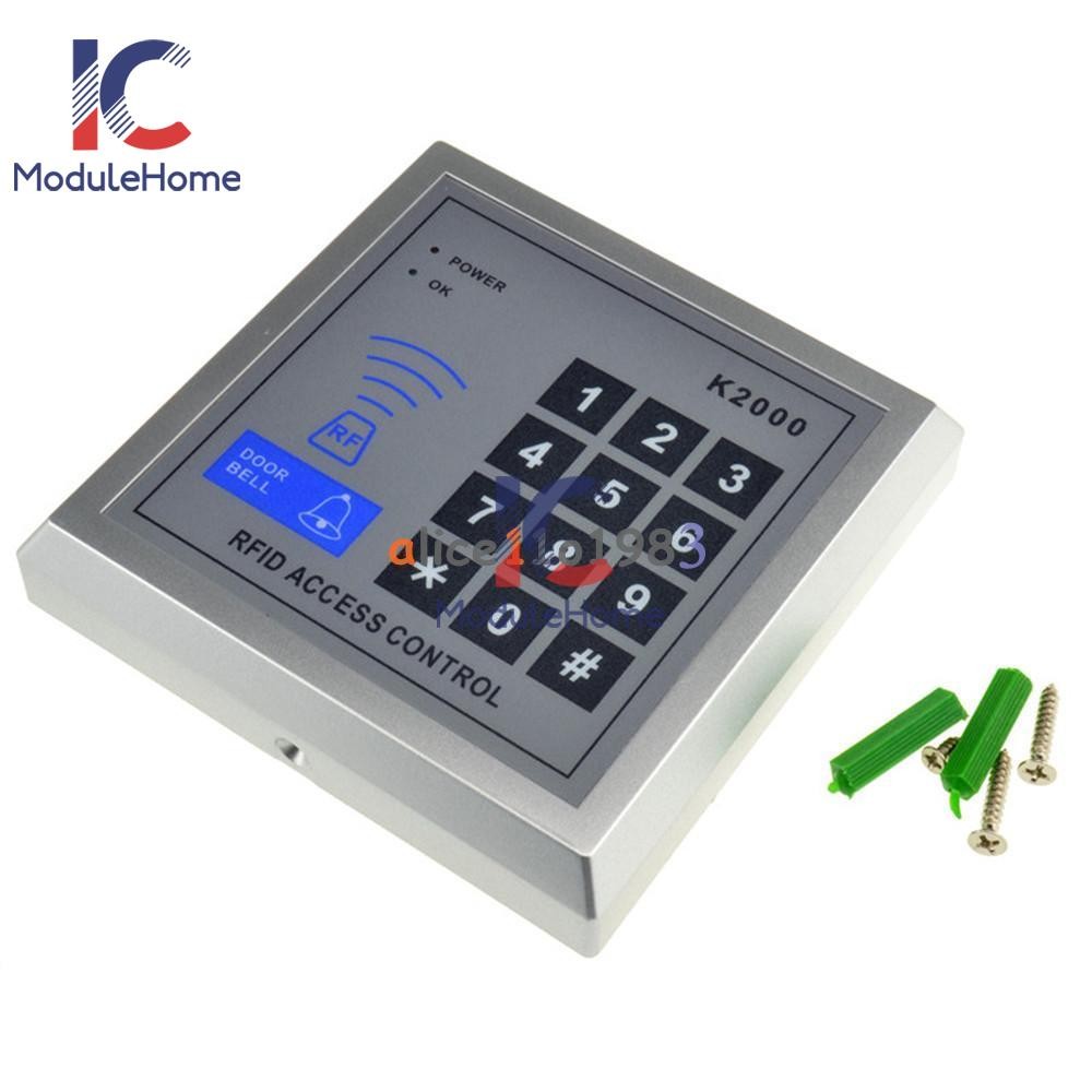 RFID Proximity Entry Door Lock Key Pad Access Control System Key Fobs 125KHZ
