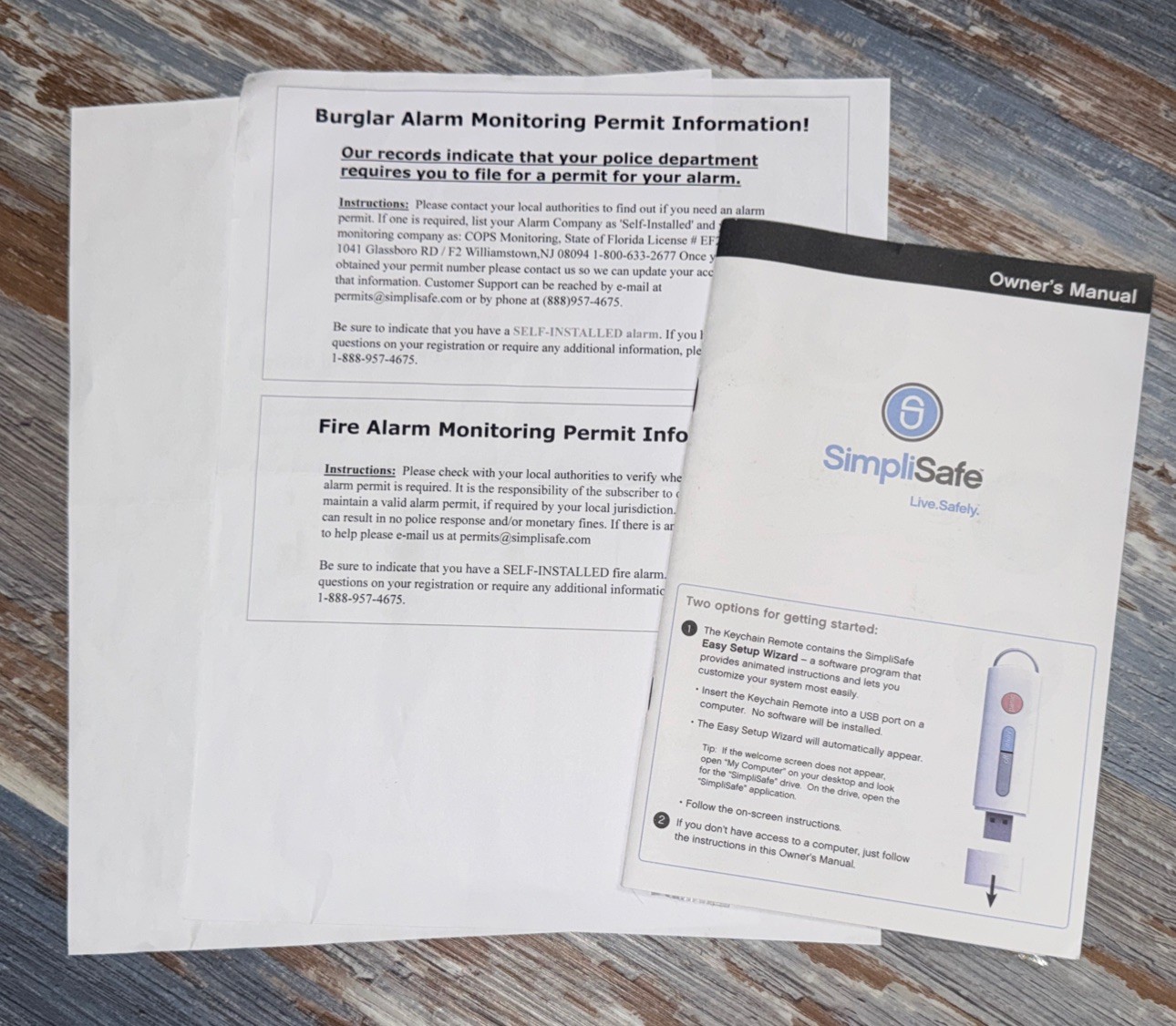 SimplySafe 2 Alarm System w/ Base, Keypad, Cameras, Smoke Detect, Motion, Sensor