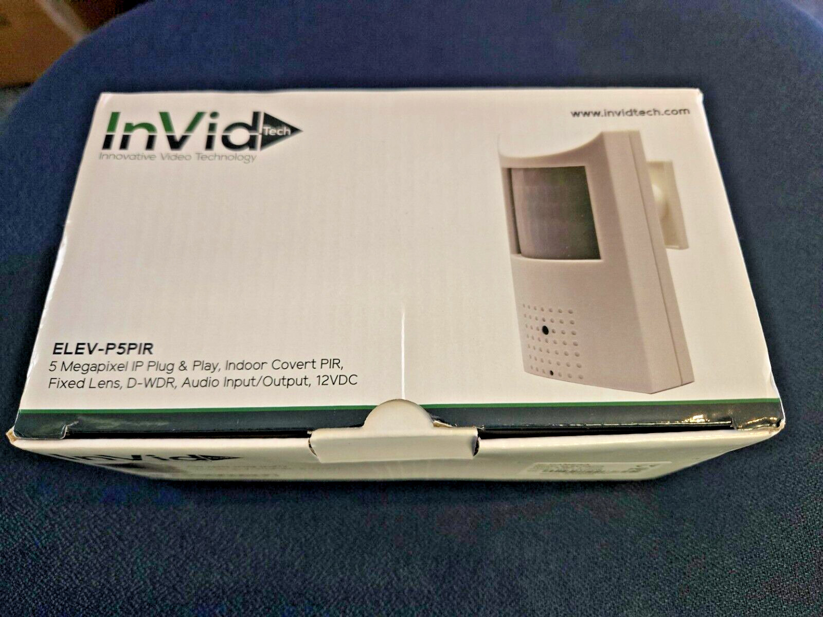 InVid 5 Megapixel Indoor Security Motion Camera
