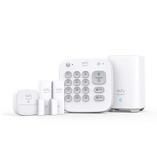eufy Security 5-Piece Home Alarm Kit Motion Sensor Entry Sensors App