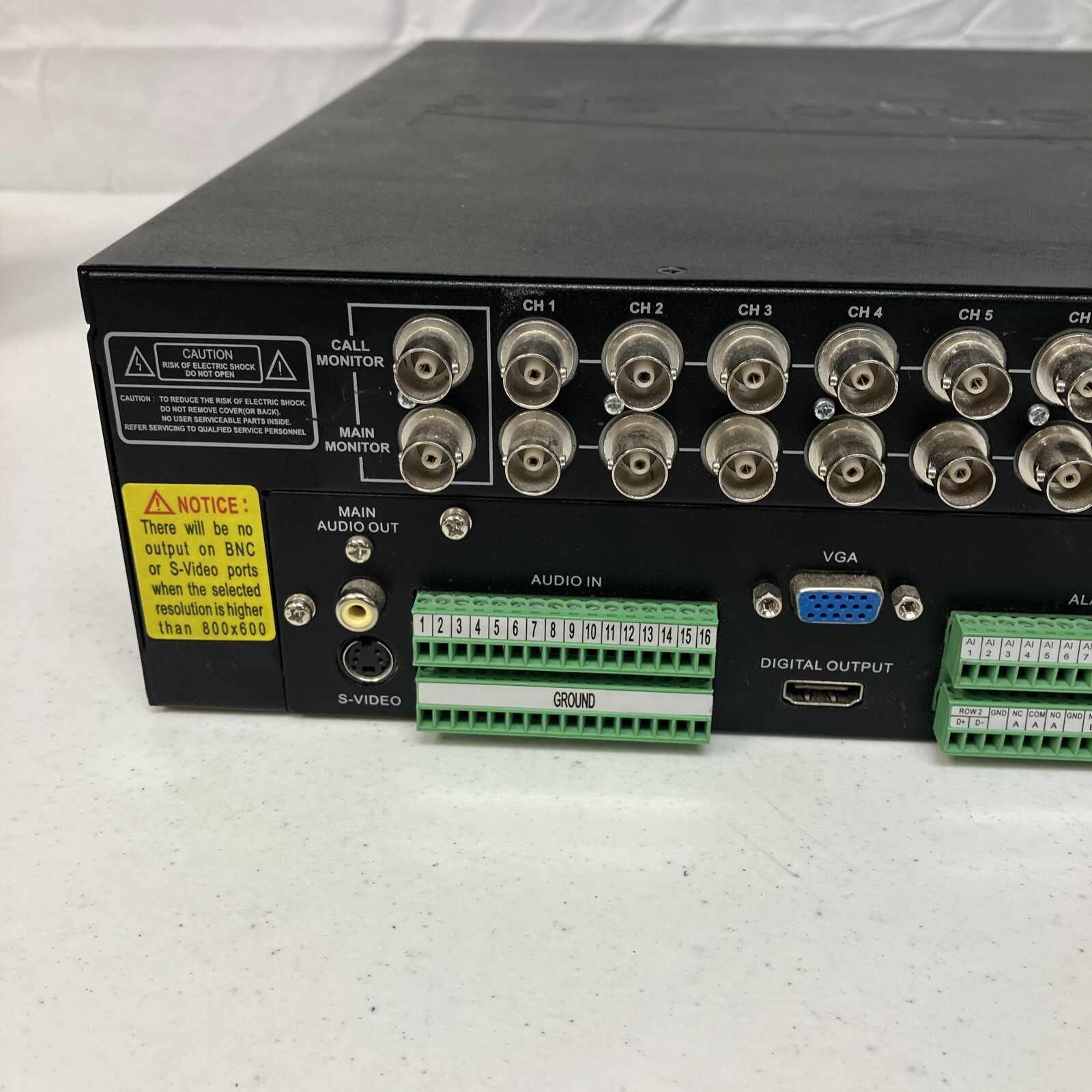 Speco Technologies DVR-T16IP DVR Recorder 16 Channel No Remote