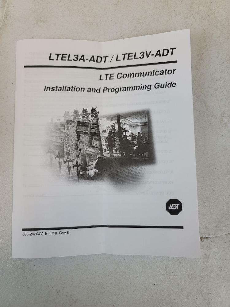 Honeywell Ltel3v-adt Verizon, ADT LTE Communicator L3000