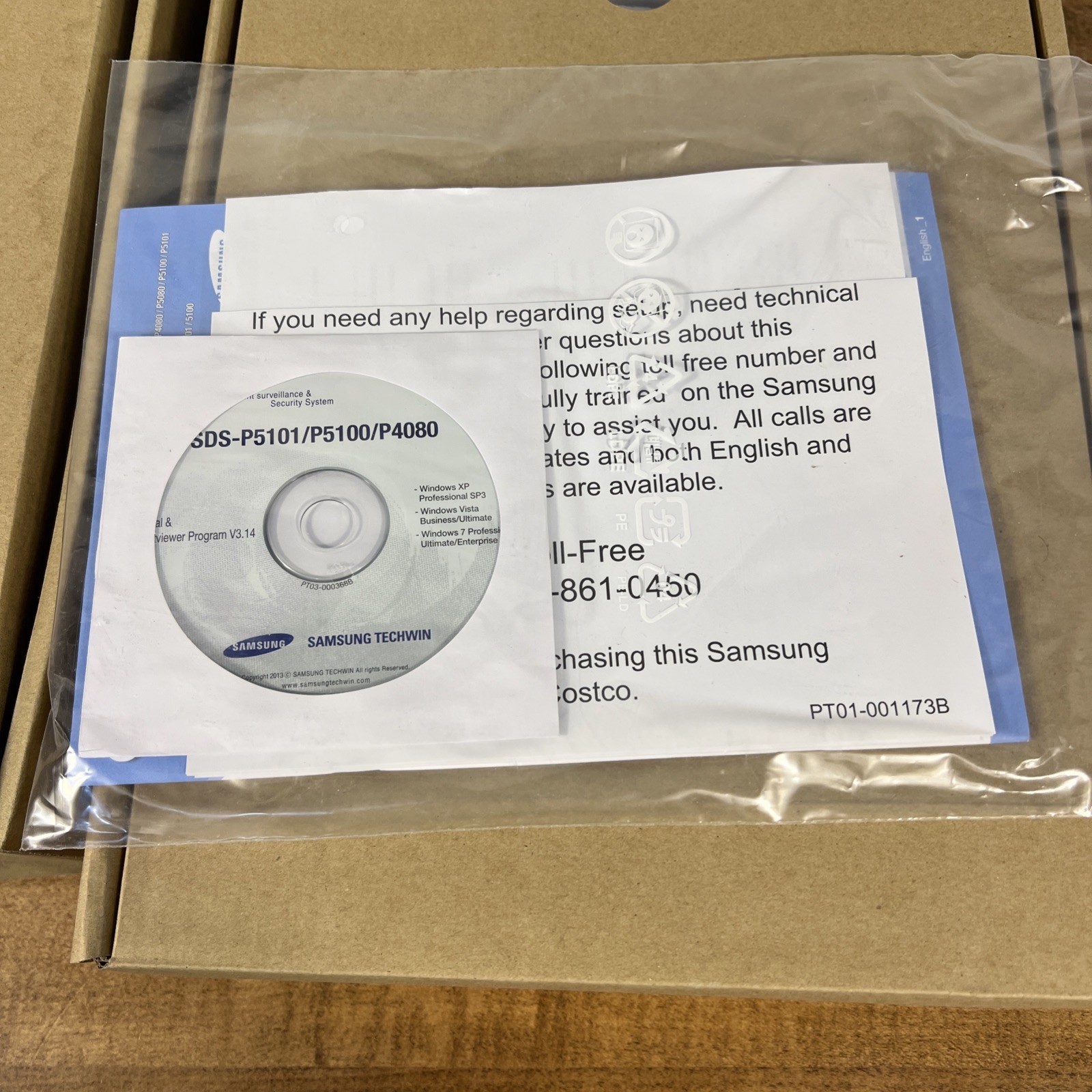 Samsung SDS-P5101 16-Channel DVR 1TB Home Security System (10-Camera Kit)