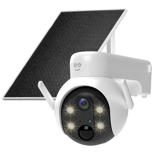 Insight 3MP Smart PTZ Solar Security Camera – Auto-Follow Motion Tracking, 2K