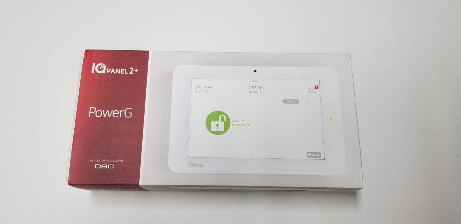 Qolsys PowerG IQ Panel 2+ Plus QS9201-4208-840 Wireless 433MHz (DSC) Verizon LTE