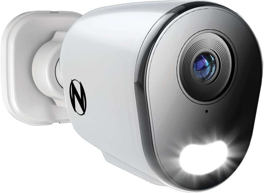 Night Owl CM-FTN12LS-B, 12MP POE Powered Camera with 60Ft Ethernet Cord