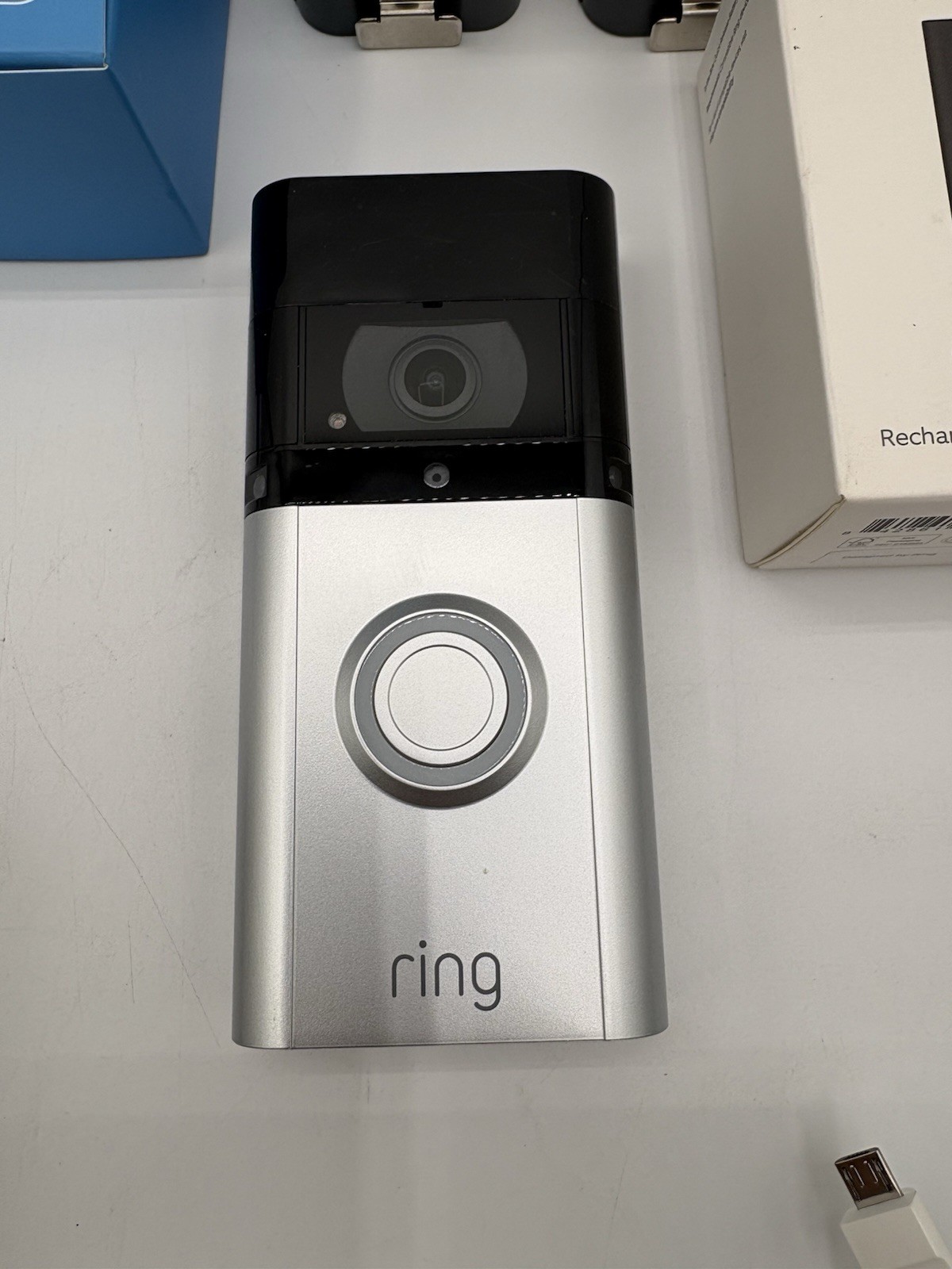 Ring Alarm Home Security System 11 Total Pieces Open Box Extra Door Cam Battery