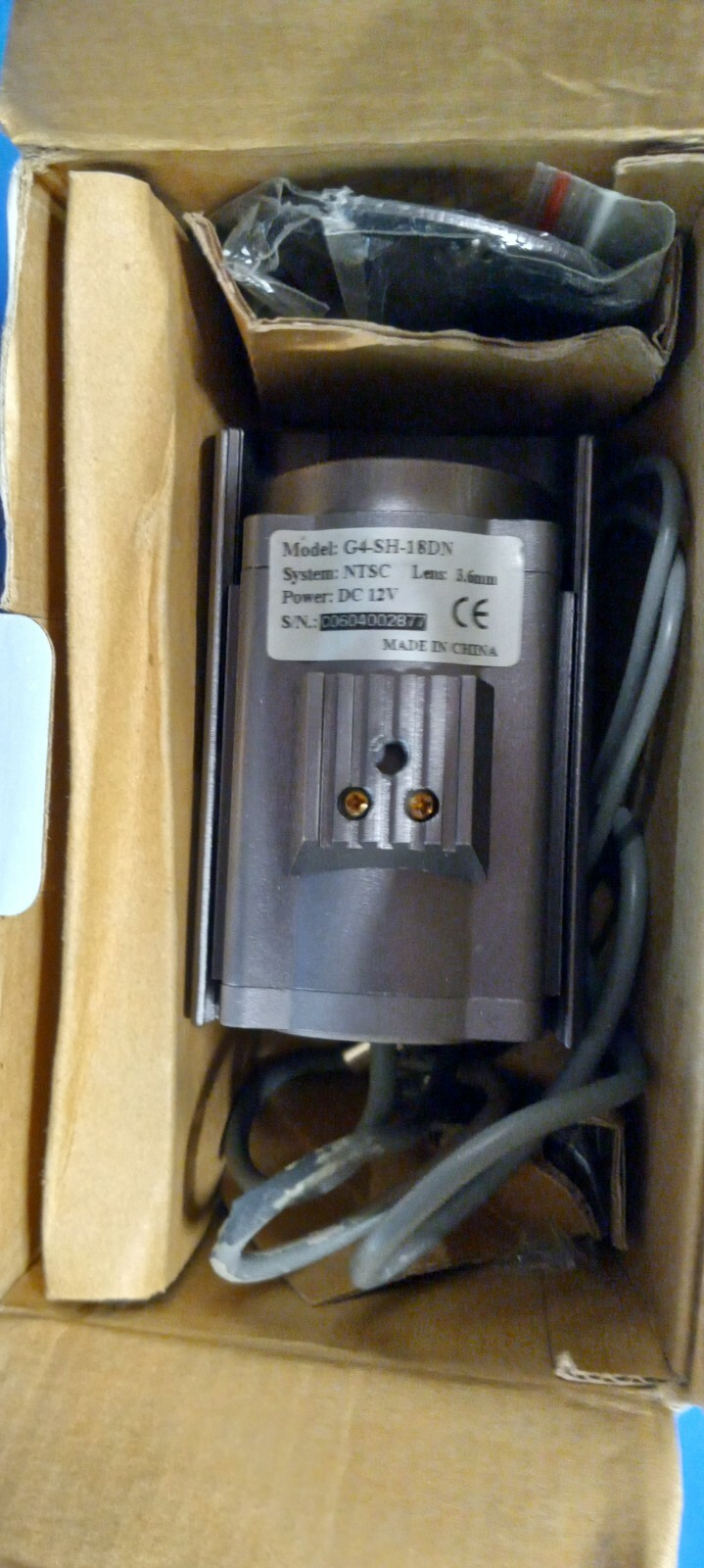 Gen IV Technology NTSC Security Camera- G4-SH-18DN