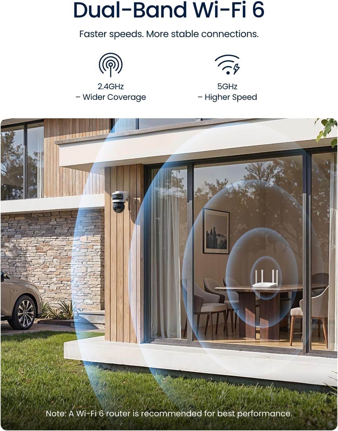 Reolink 10MP+8MP Triple-Lens Outdoor Security Camera WiFi 6 Pan-Tilt AI Tracking
