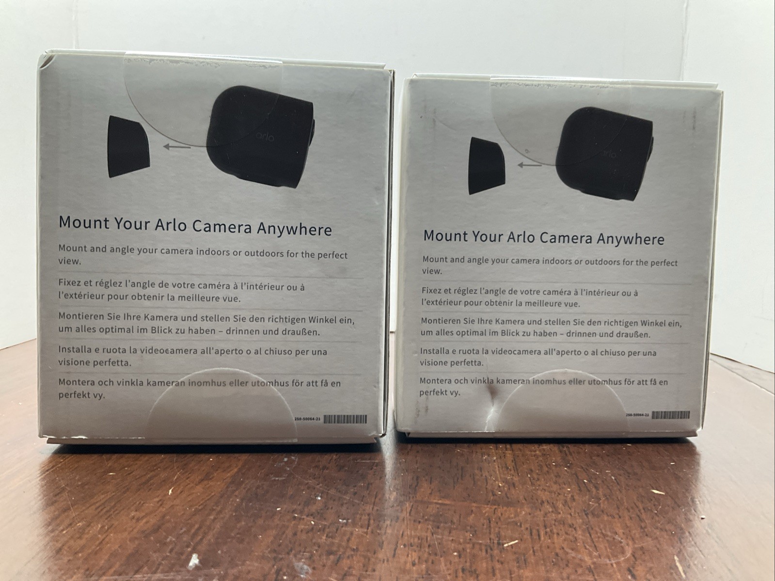 2 Arlo Magnetic Wall Mounts For Arlo Ultra Ultra 2 Pro 3&4Cameras VMA5001 Black