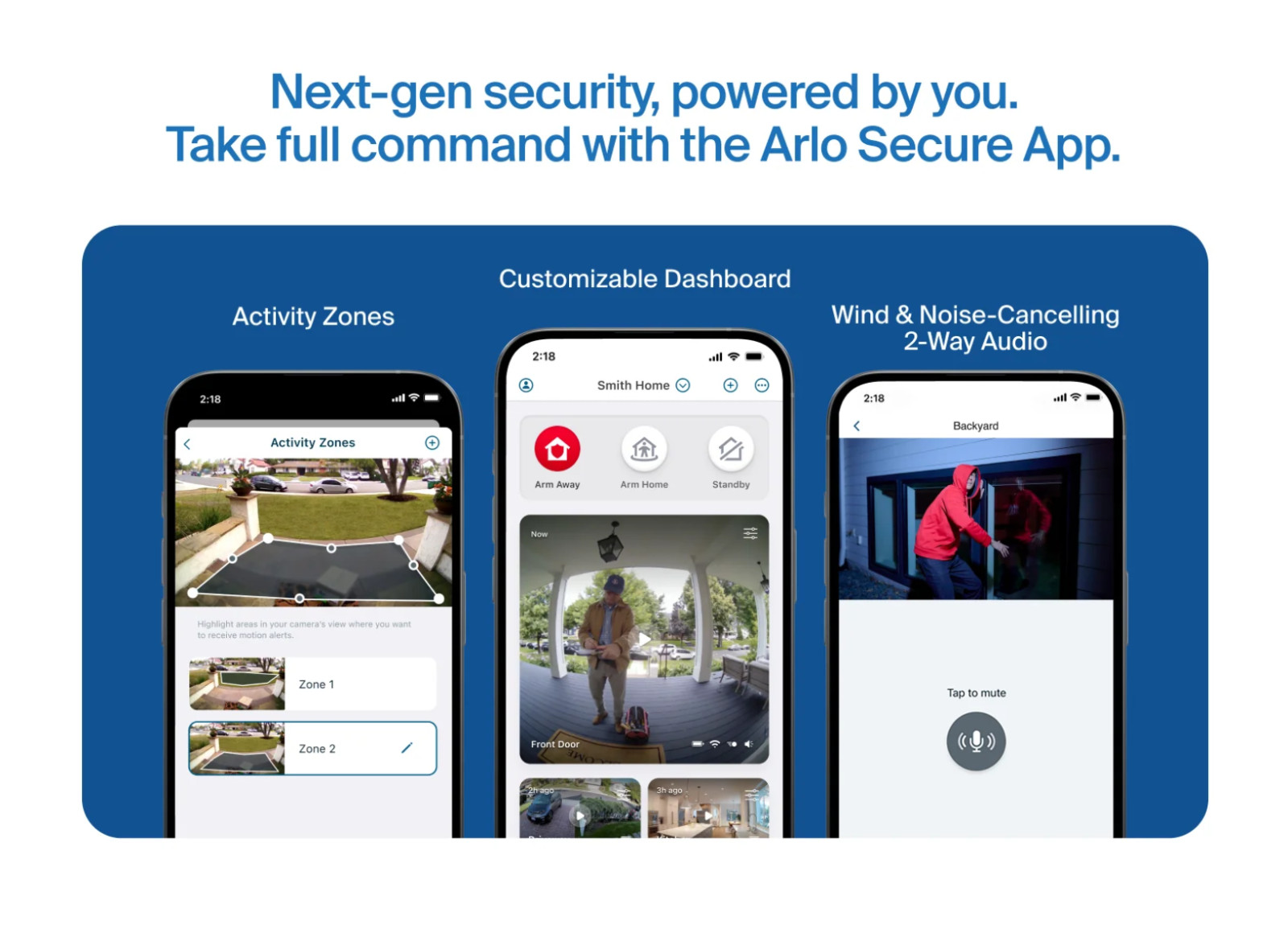 Arlo Ultra Security Camera 4K (3rd Gen) 2025 Release 2 Cameras with Smart Hub
