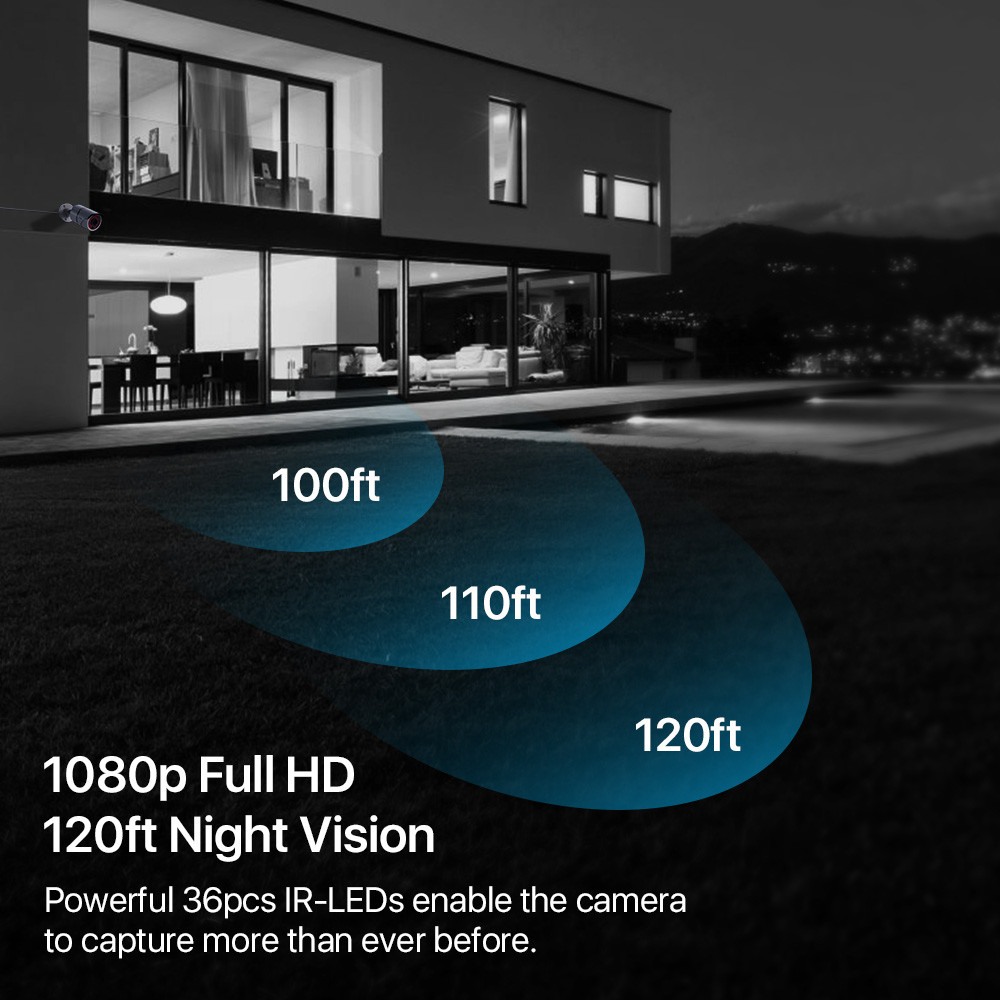 ZOSI 16CH H.265+ Wired Home Security Camera System 1080P Weatherproof DVR system