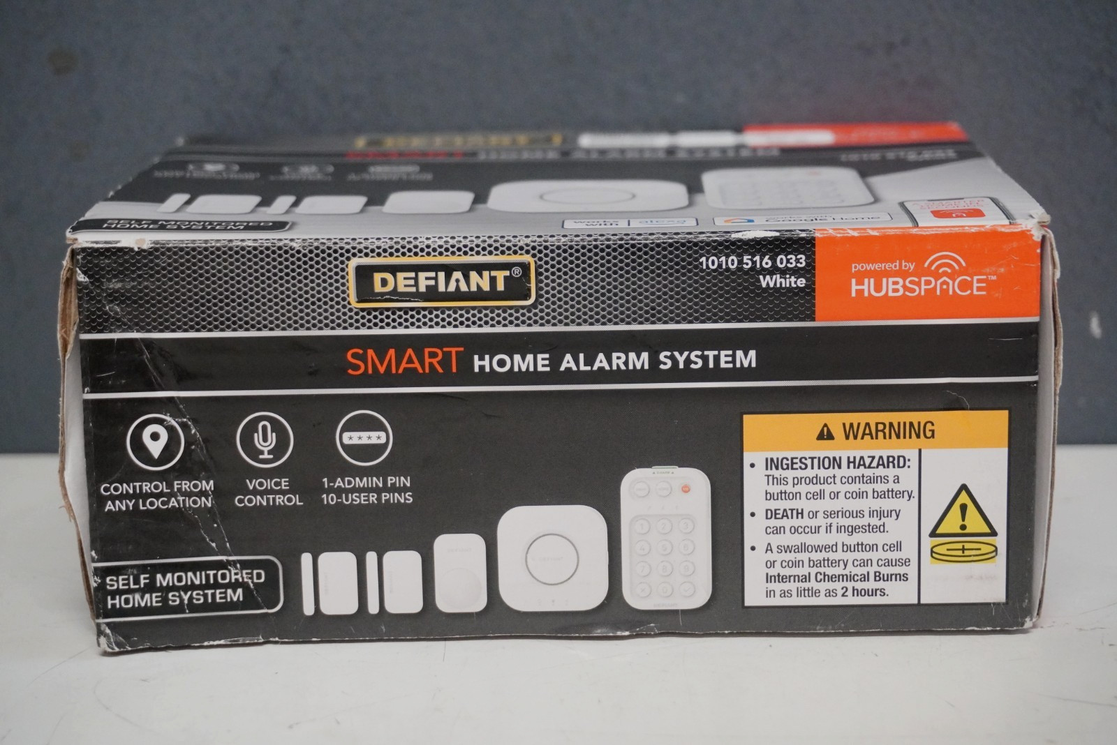 Defiant Smart Home Alarm System with WiFi and Bluetooth, Powered by Hubspace