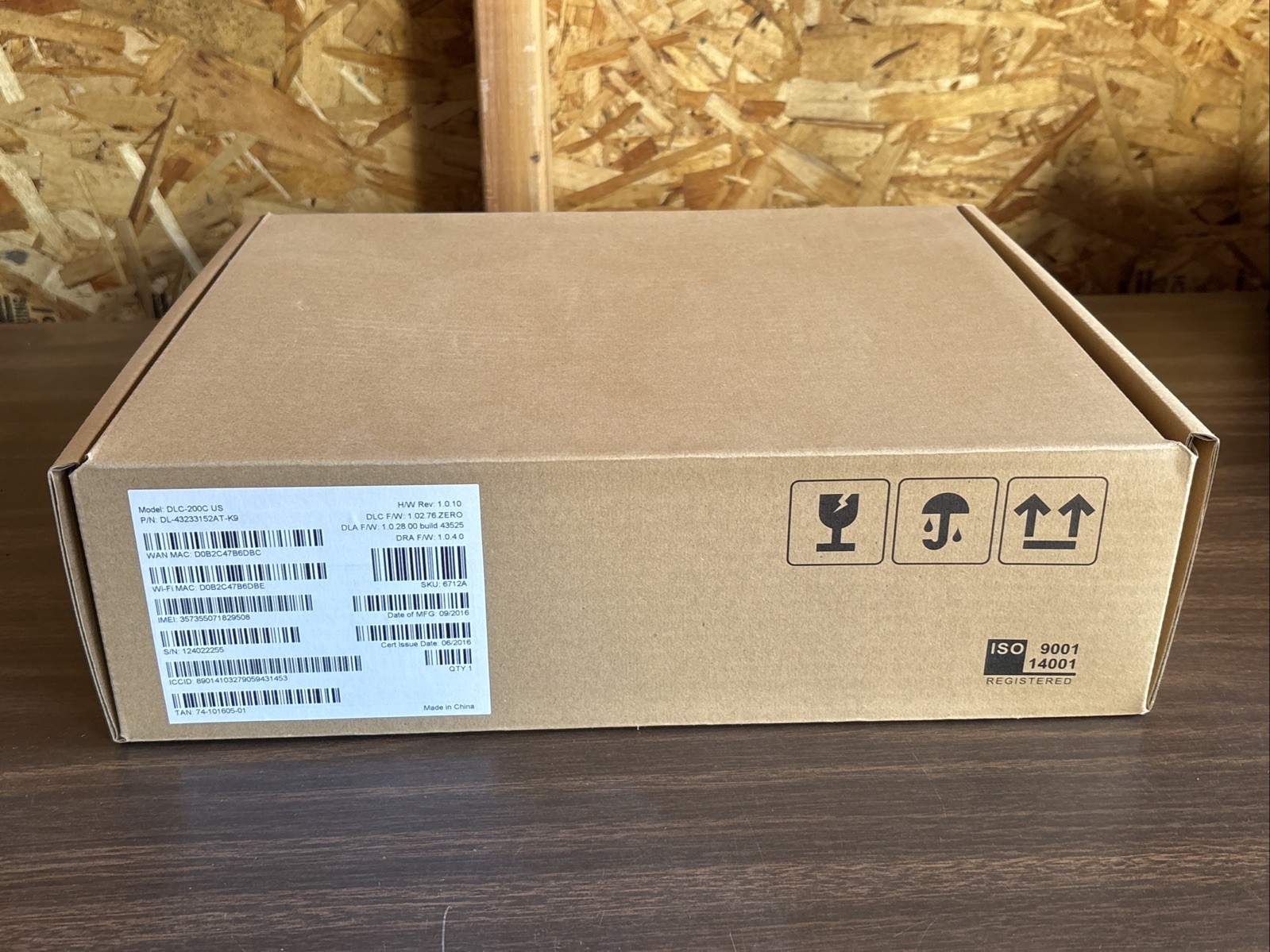 AT&T DLC-200C US Digital Life Controller, Fire / Burglar Alarm Control Unit Only