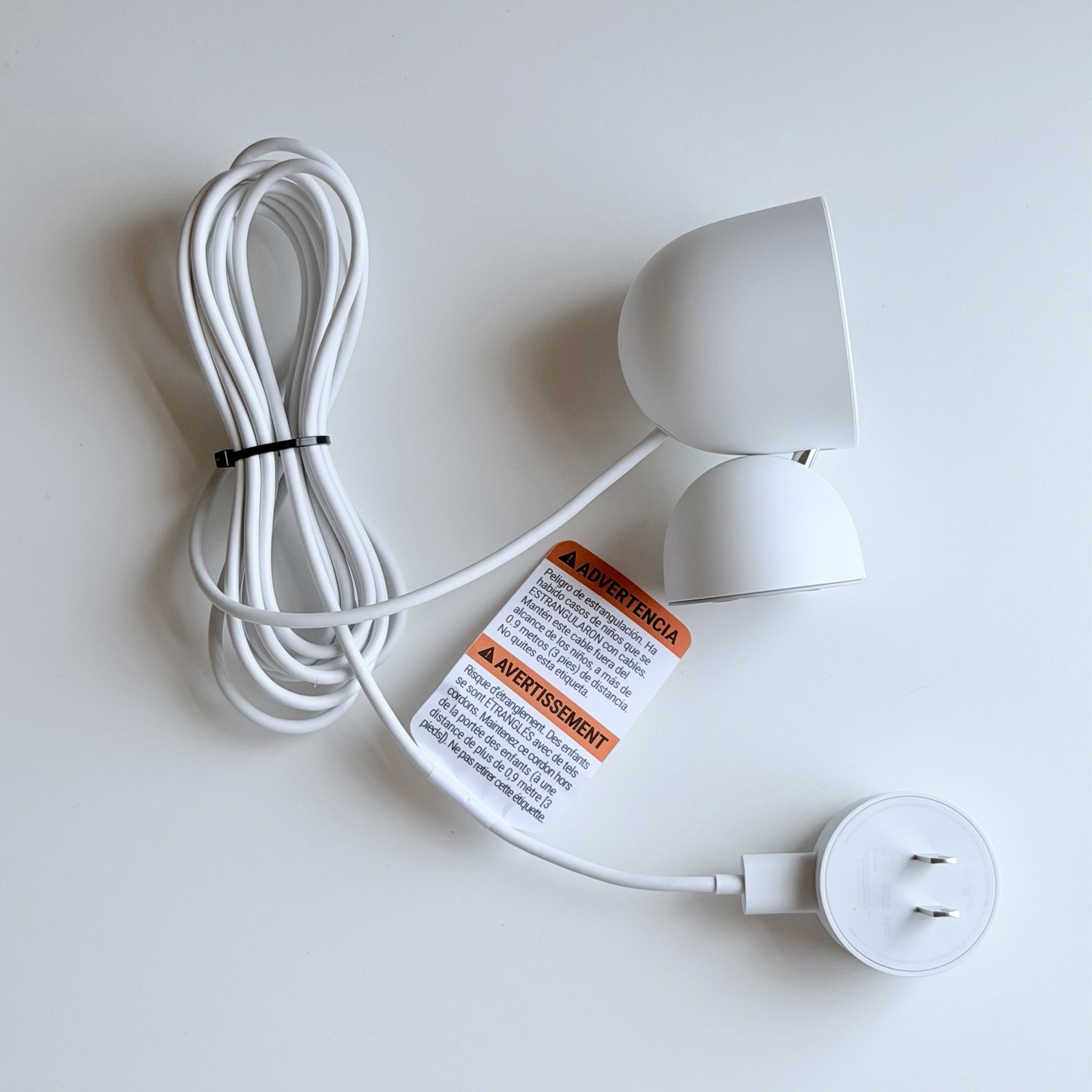 Google Nest Security Cam Indoor 1080p Wired GJQ9T (White Snow) 2nd Gen
