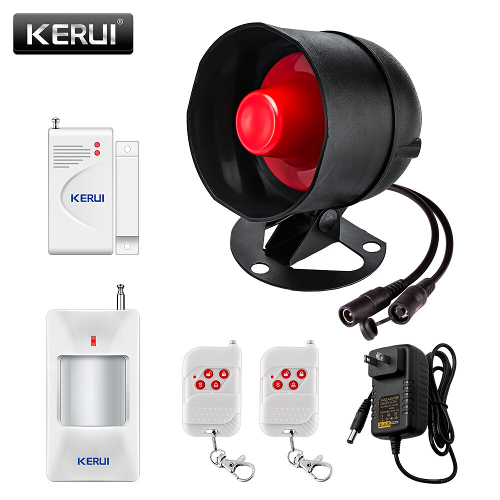 KERUI Smart WIFI Wireless Security Alarm System Siren 433Mhz Burglar Motion Door