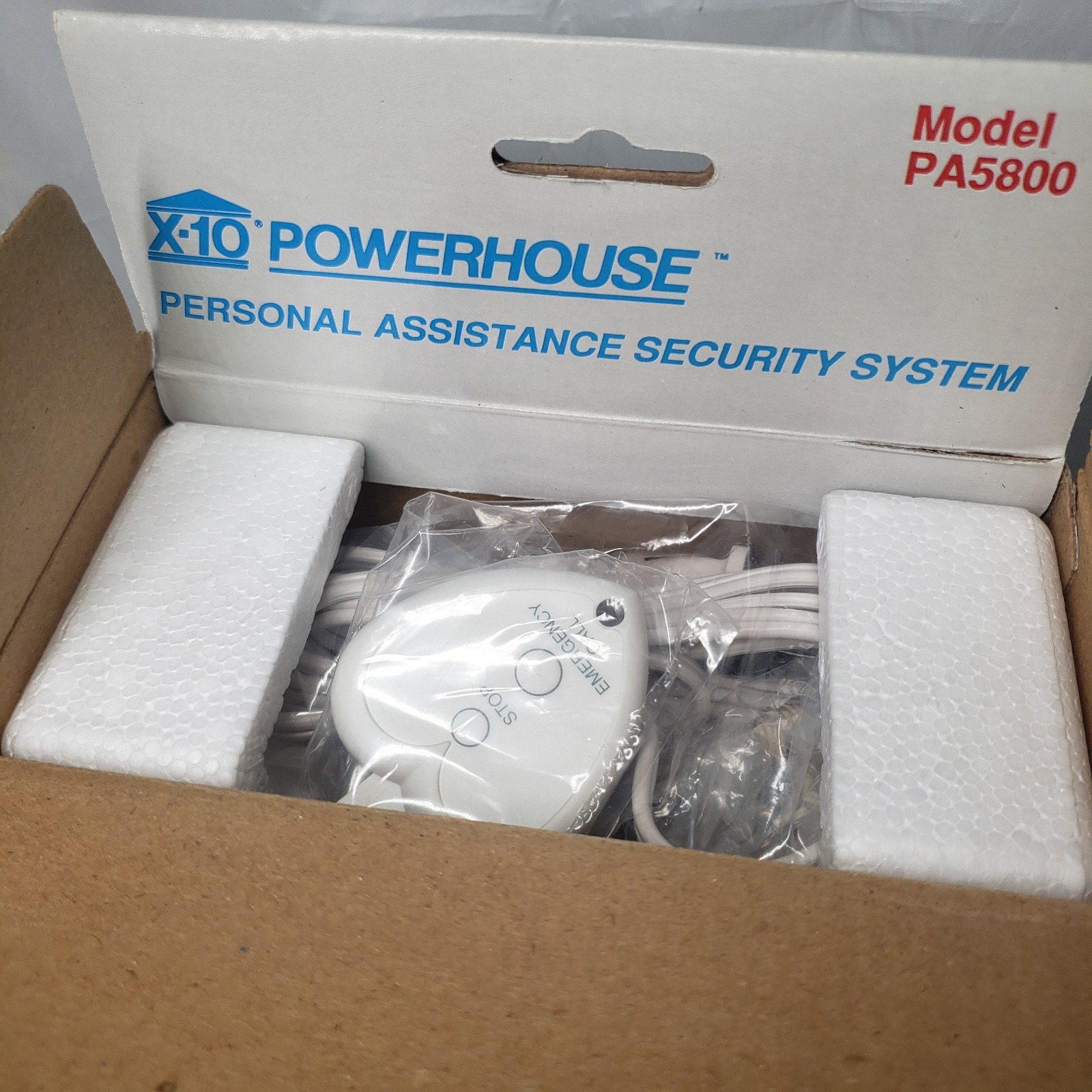X-10 Powerhouse Personal Assistance Security System PA5800 New Old Stock
