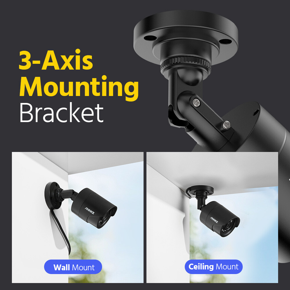 ANNKE 1080P 4in1 Outdoor Bullet CCTV Surveillance Security Camera Night Vision