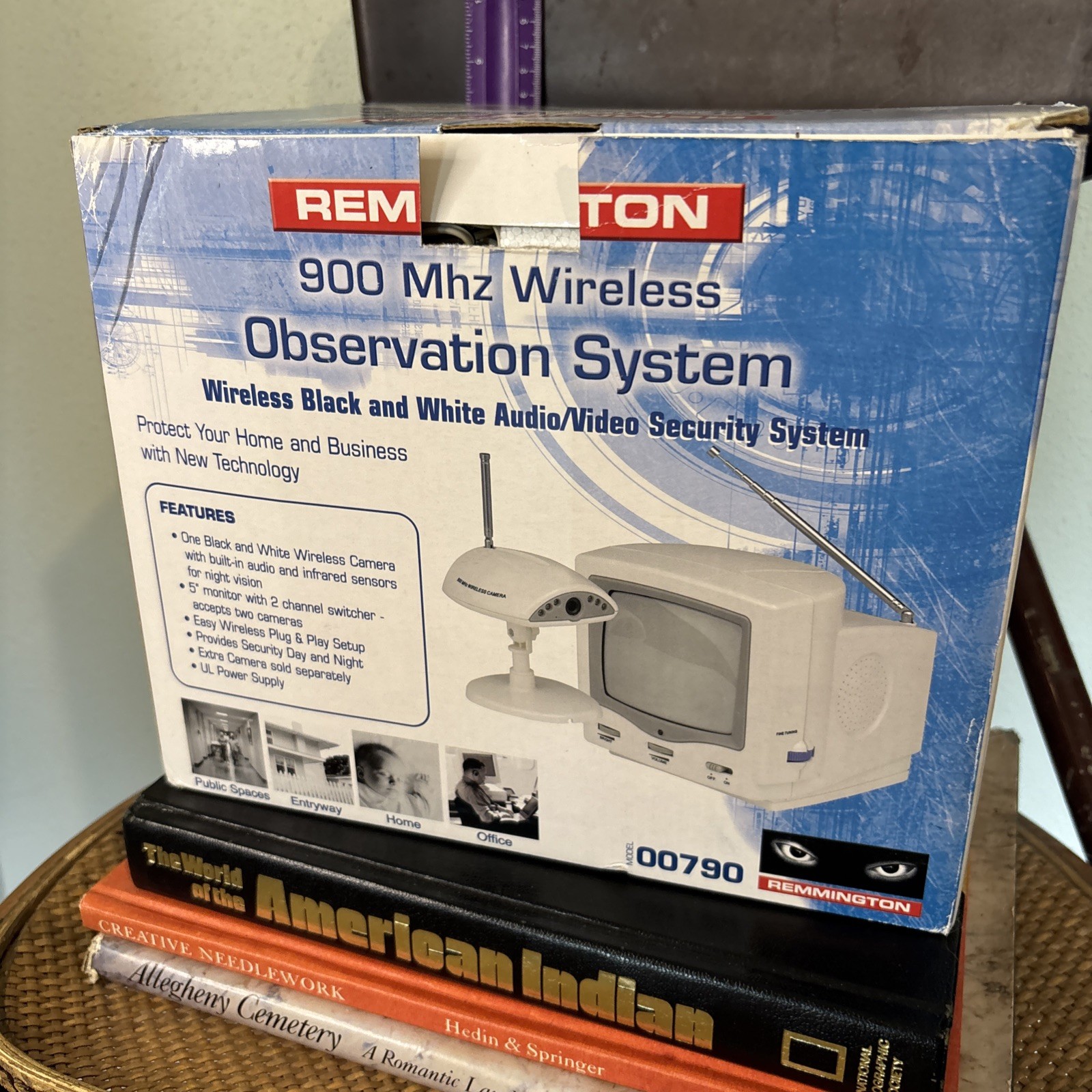 VTG 90s Remington – 900 MHz Wireless Observation System Model 00790 RARE Prop