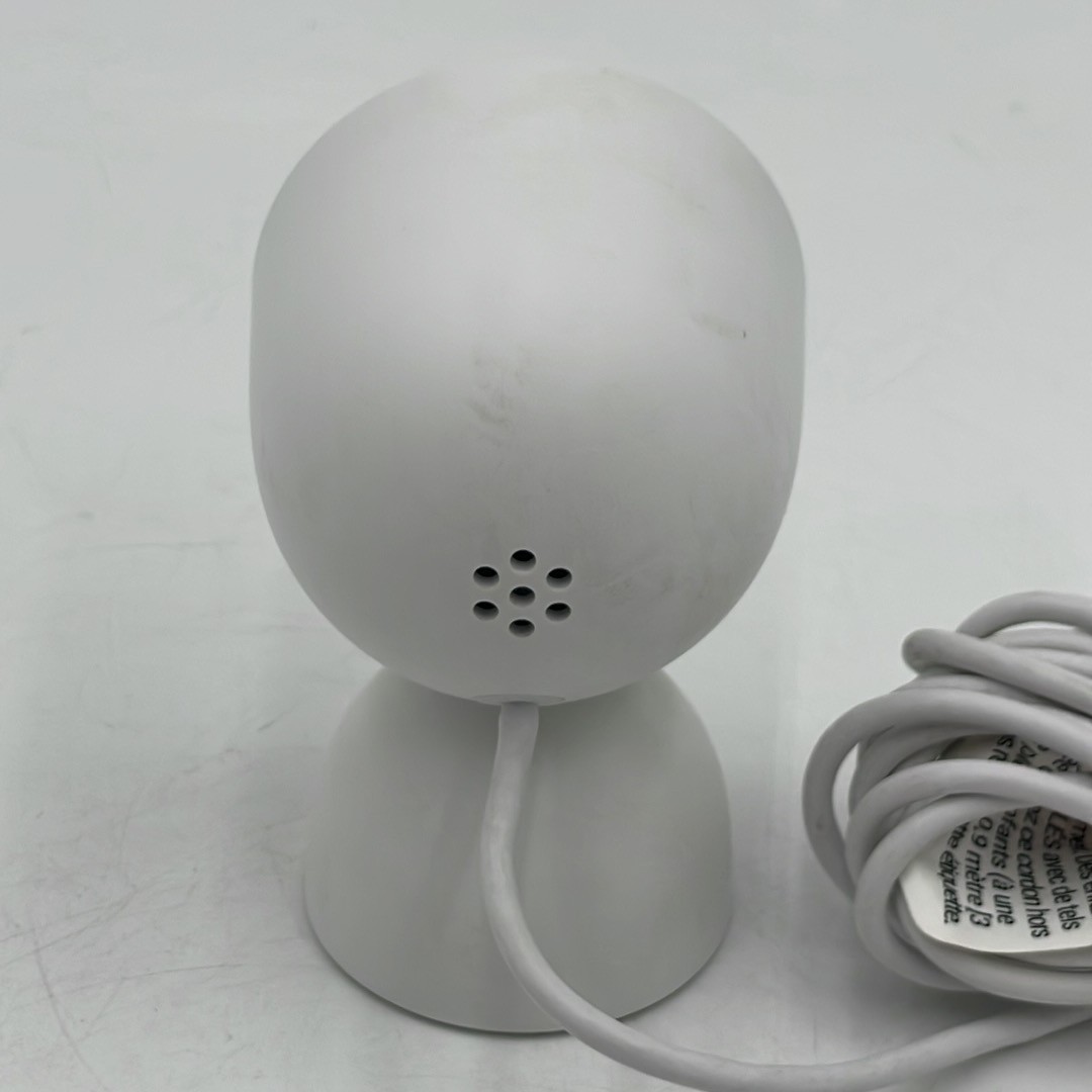 Google indoor Nest Security Cam 1080p (Wired) – 2nd Generation – Snow