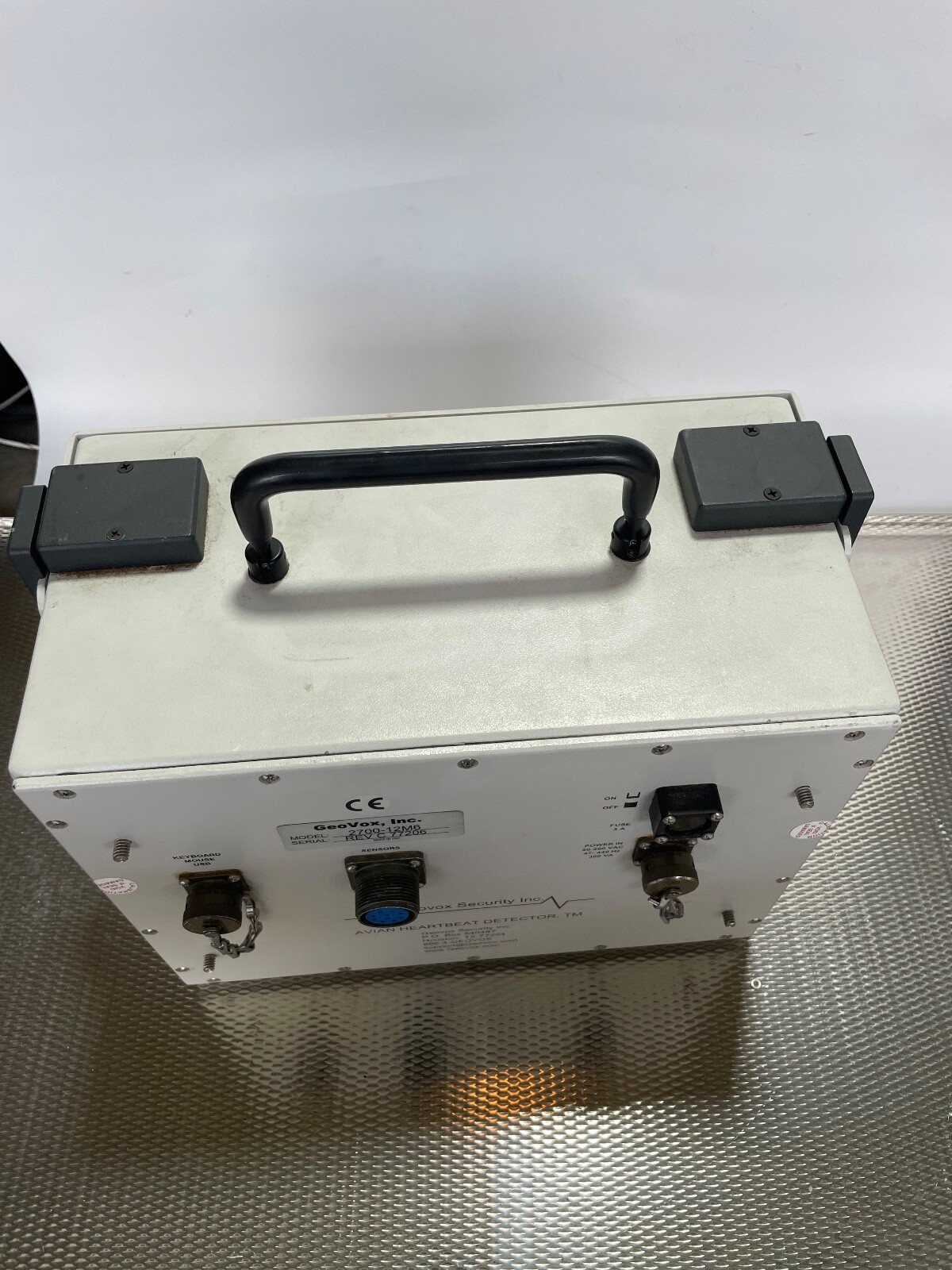 AVIAN HEARTBEAT DETECTOR 2700-12M6 – UNTESTED – SOLD AS IS