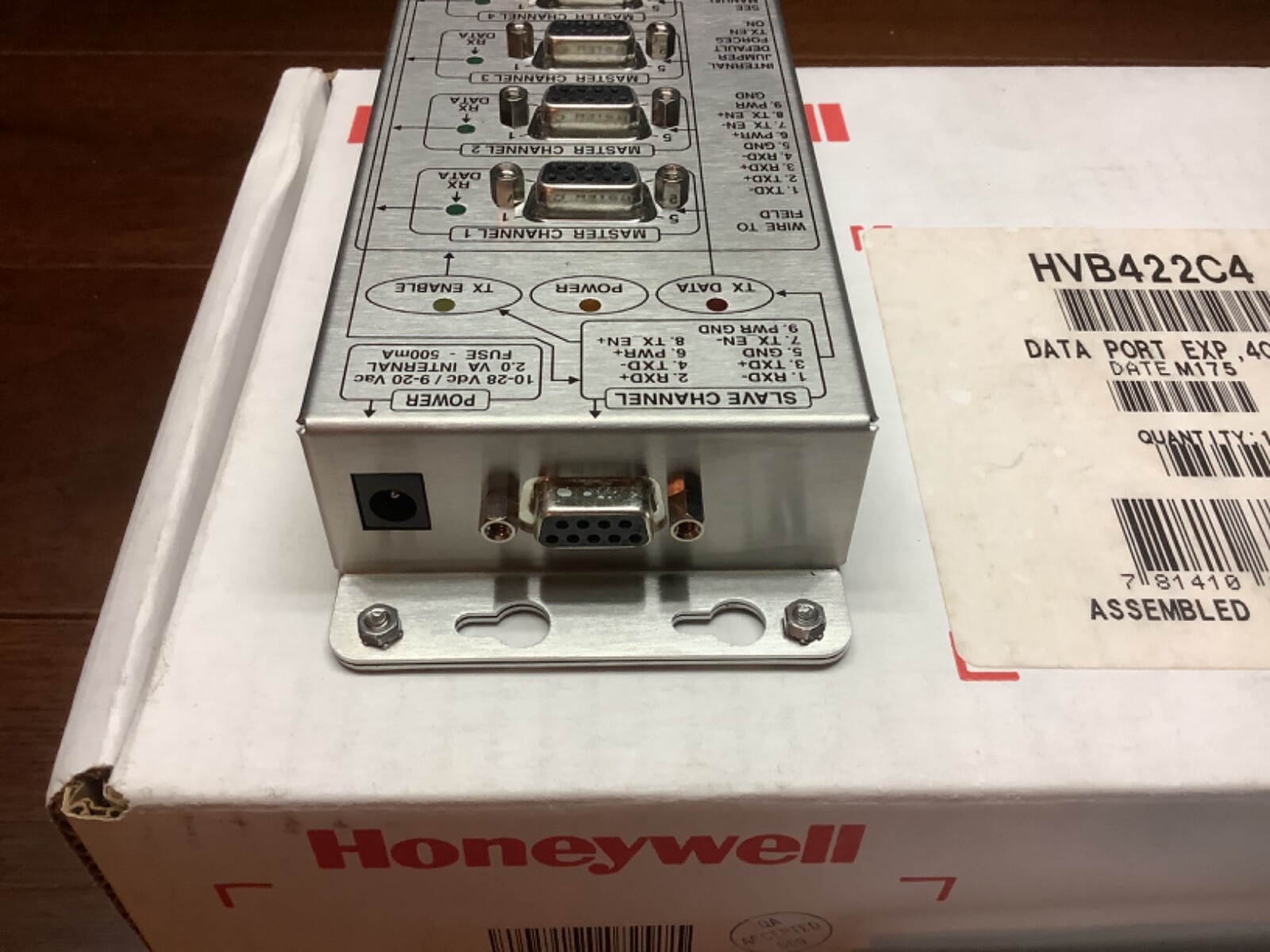 Honeywell Video HVB422C4 Data Port Expander 4 Channel RS422/485 Receiver-Driver