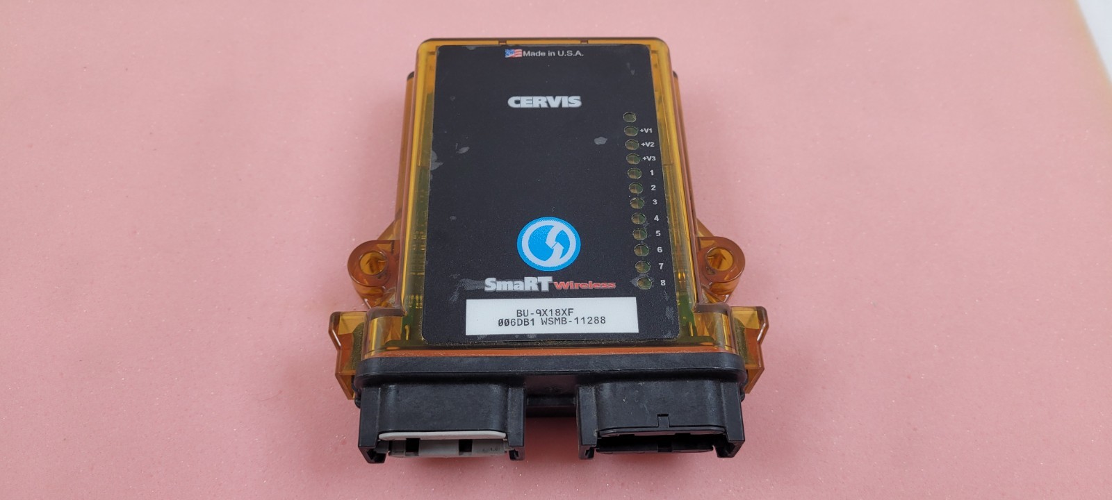 (QTY. 2) Cervis Wireless SmaRT Receiver Base Unit BU-9H18XF-INT and BU-9X18XF