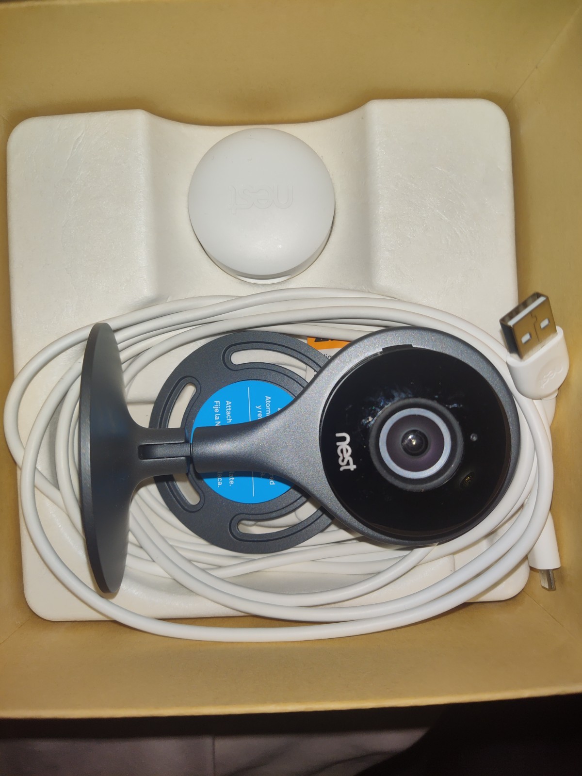 Google Nest Pro Indoor Security Camera (NC1103US) (A0005) Black