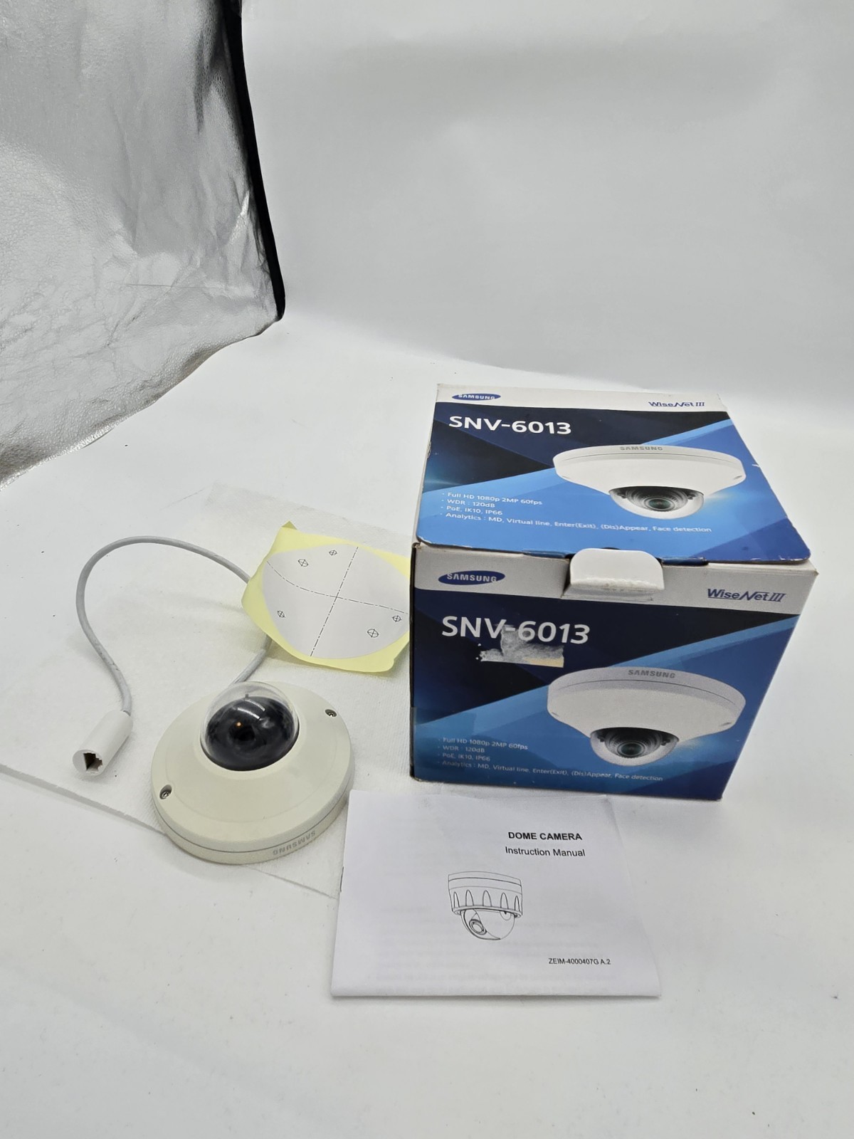 Samsung SNV-6013N Camera 2M 2.8MM WiseNet M