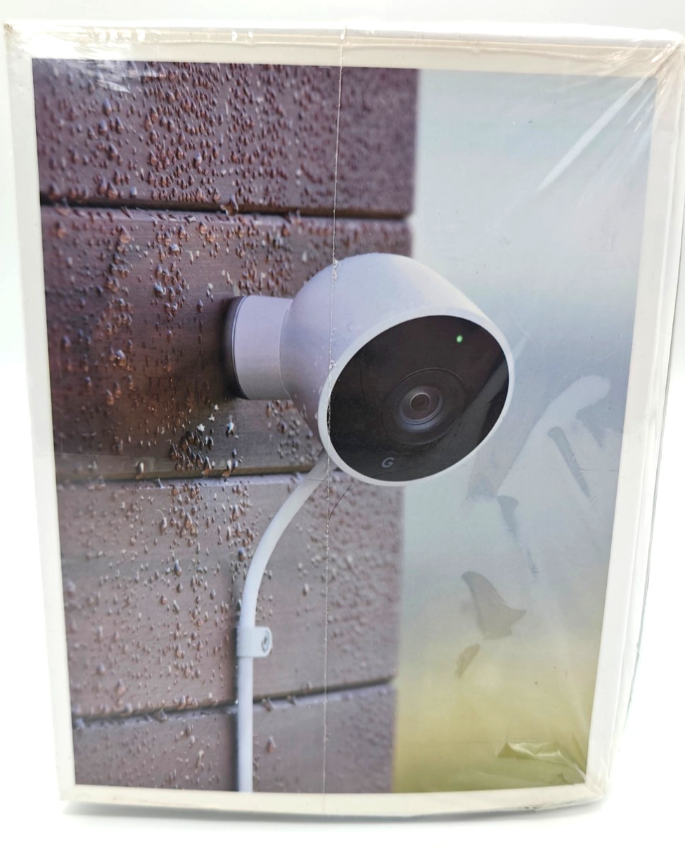 New Google Nest Cam Outdoor Security Camera 2Pack NC2400ES Open Box 1080p HD