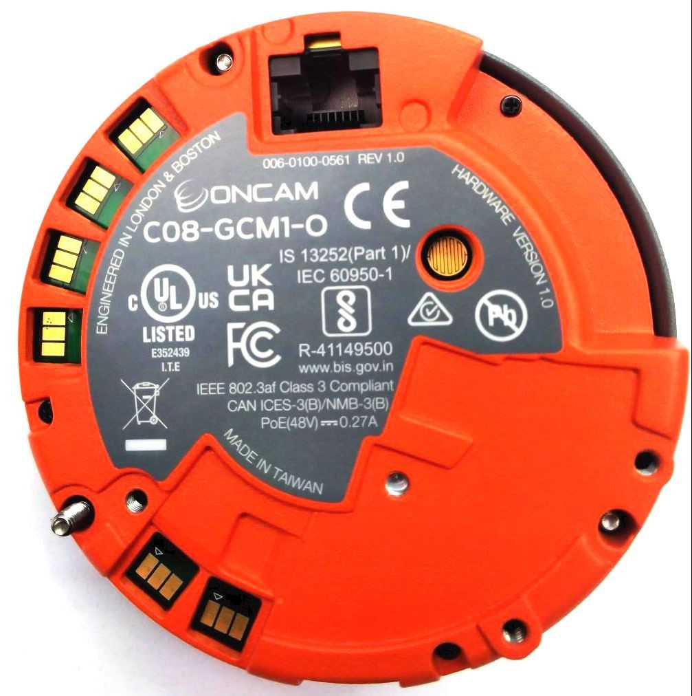 Oncam C-08 Security Camera Module Indoor 360 Degree Fisheye 8MP C08-GCM1-0