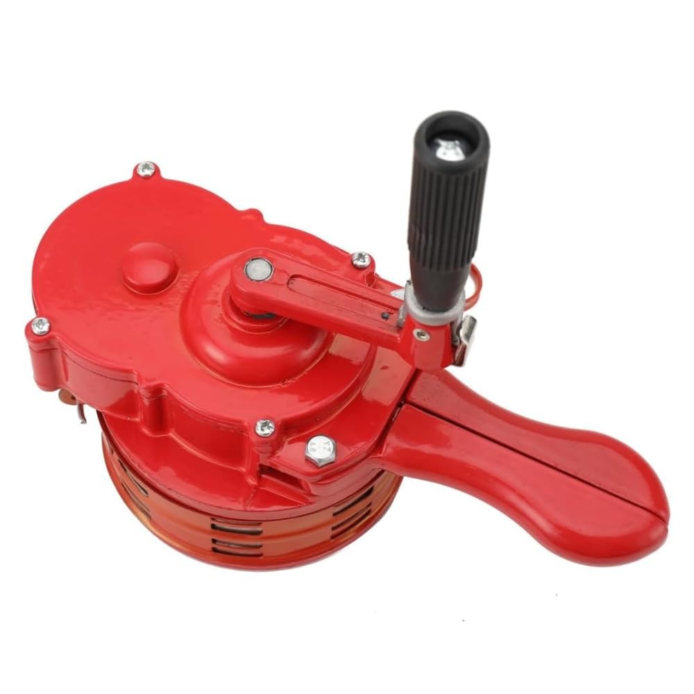 Hand Crank Siren Manual Handheld Air Raid Siren 110DB Lound Emergency Safety …