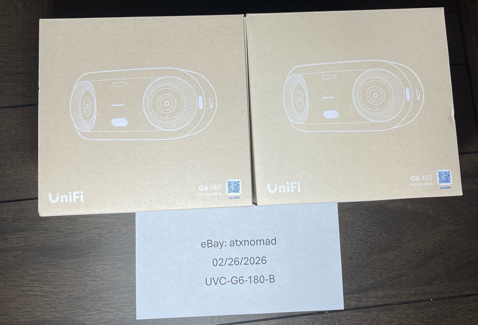 Ubiquiti G6 180 UVC-G6-180-B Black – Brand New – Sealed- In Hand- QTY:1