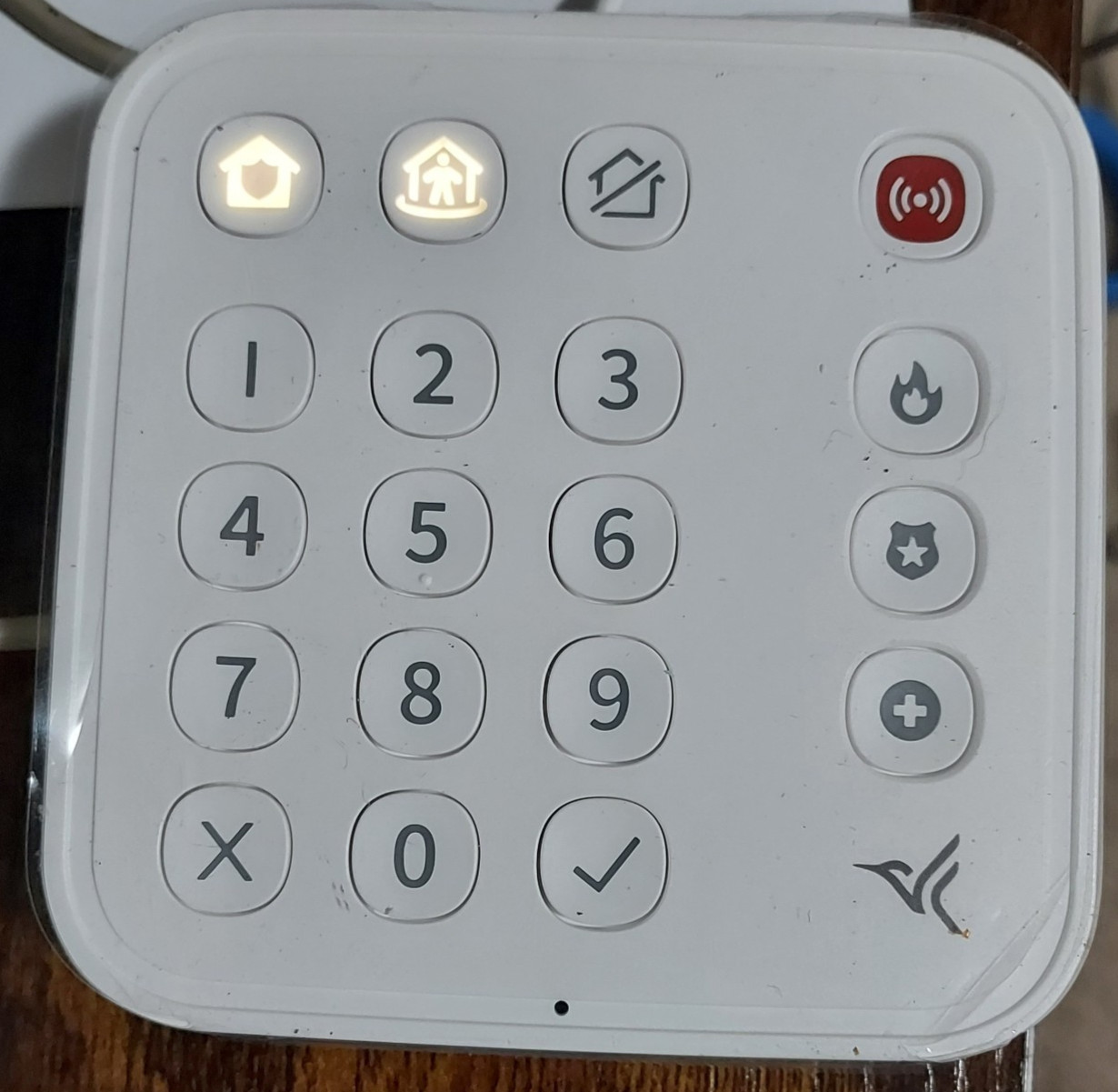 Arlo Keypad Sensor Hub SH1001 Home Security System Motion Siren Tested w/Charger