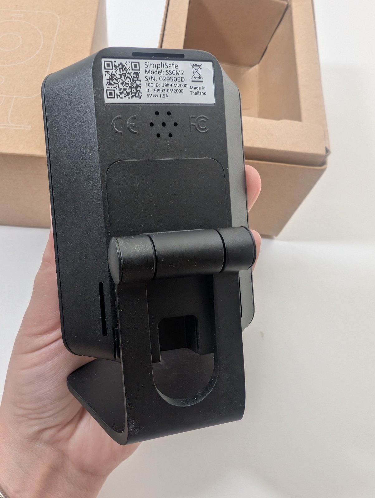 SimpliSafe Simplicam Security HD 1080p Camera Model SSCM2 Open Box