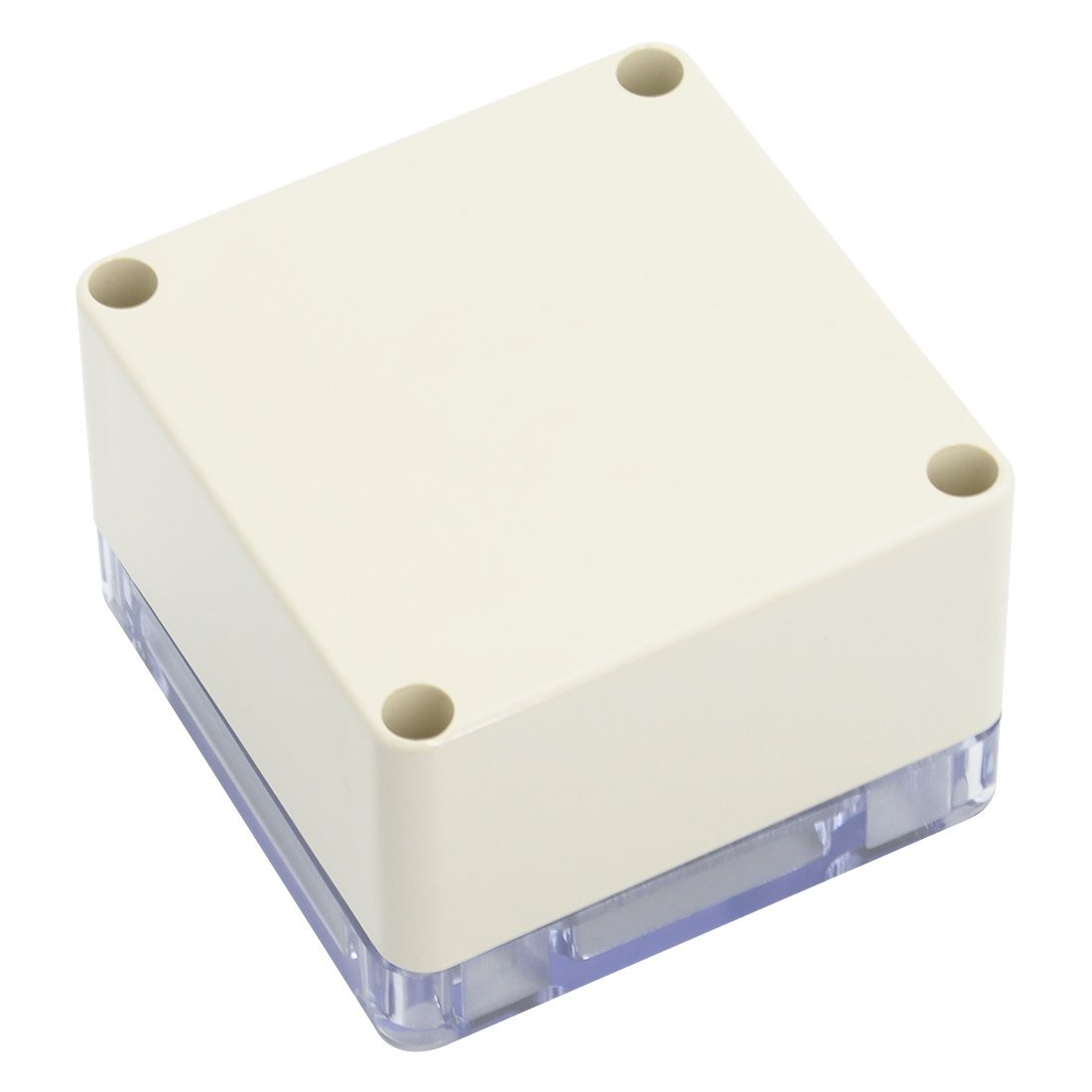 LeMotech ABS Plastic Junction Box Dustproof Waterproof 3.3″x3.2″x2.2″, Clear
