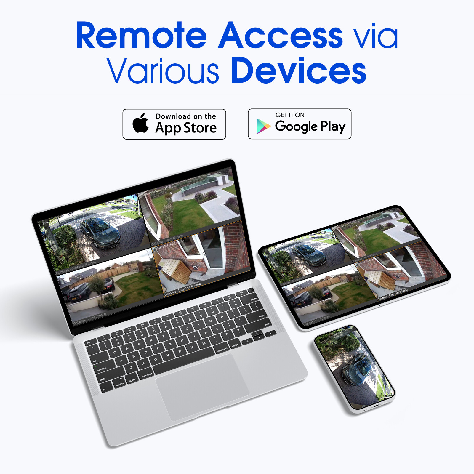 5MP 4CH HMDI DVR HD Home Outdoor Security Camera CCTV System IR Night Vision